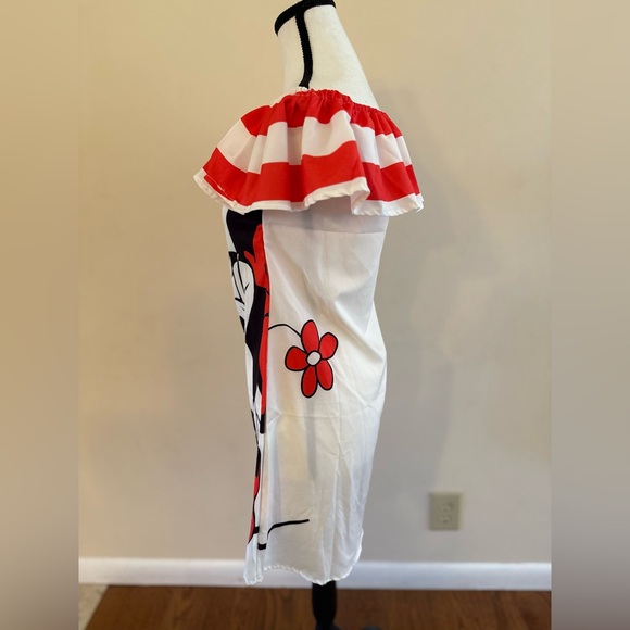 Disney Mickey and Minnie off shoulder  Dress - Picture 6 of 7